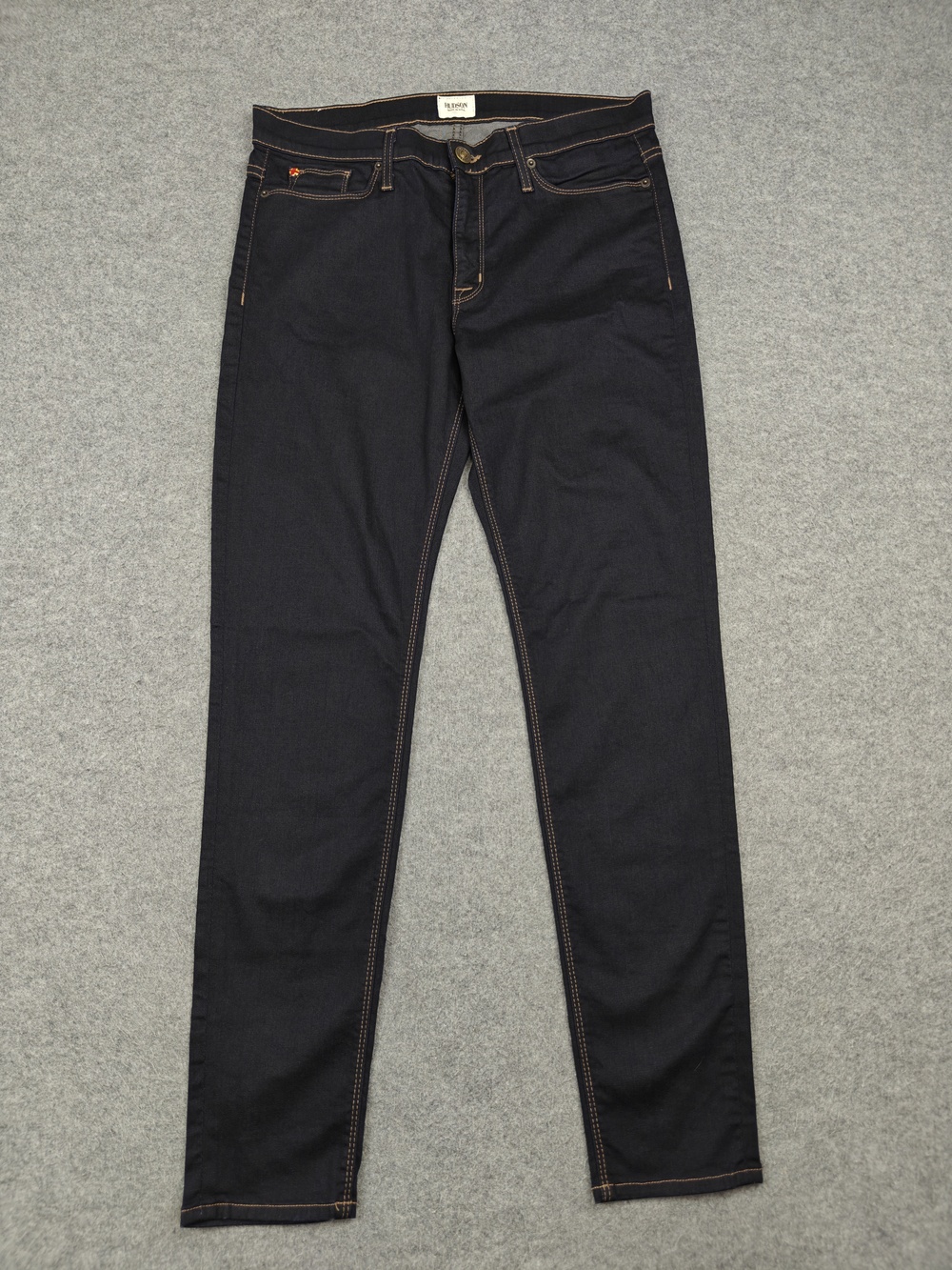 Hudson Jeans Womens 30 Dark Wash Nico Midrise Super Skinny Stretch 5-Pocket